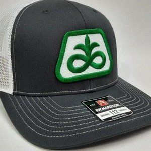 Farmer Pride Pioneer Seeds Richardson 112 Trucker Cap Hat Mesh Textured Patch
